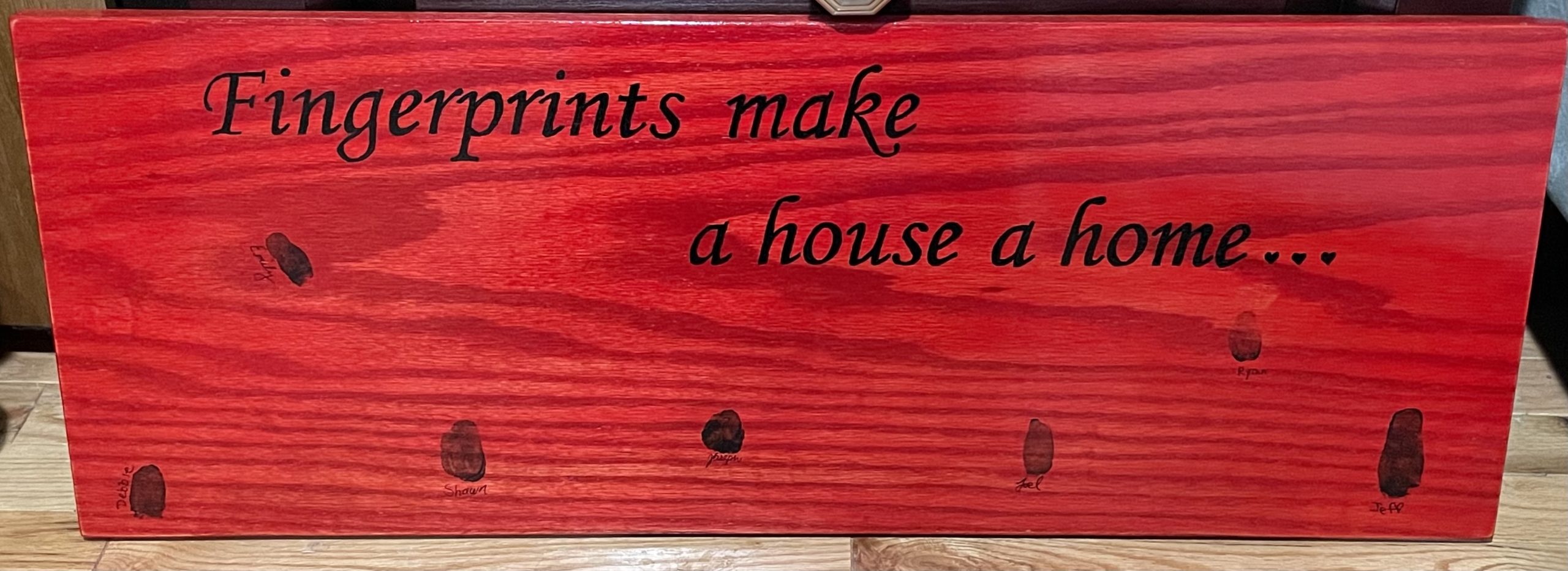 Wooden Sign Gift