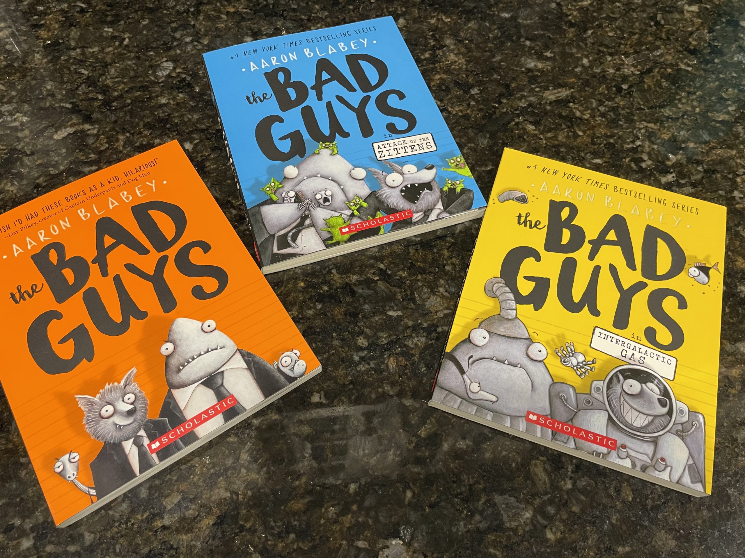 Homeschooling with The Bad Guys books