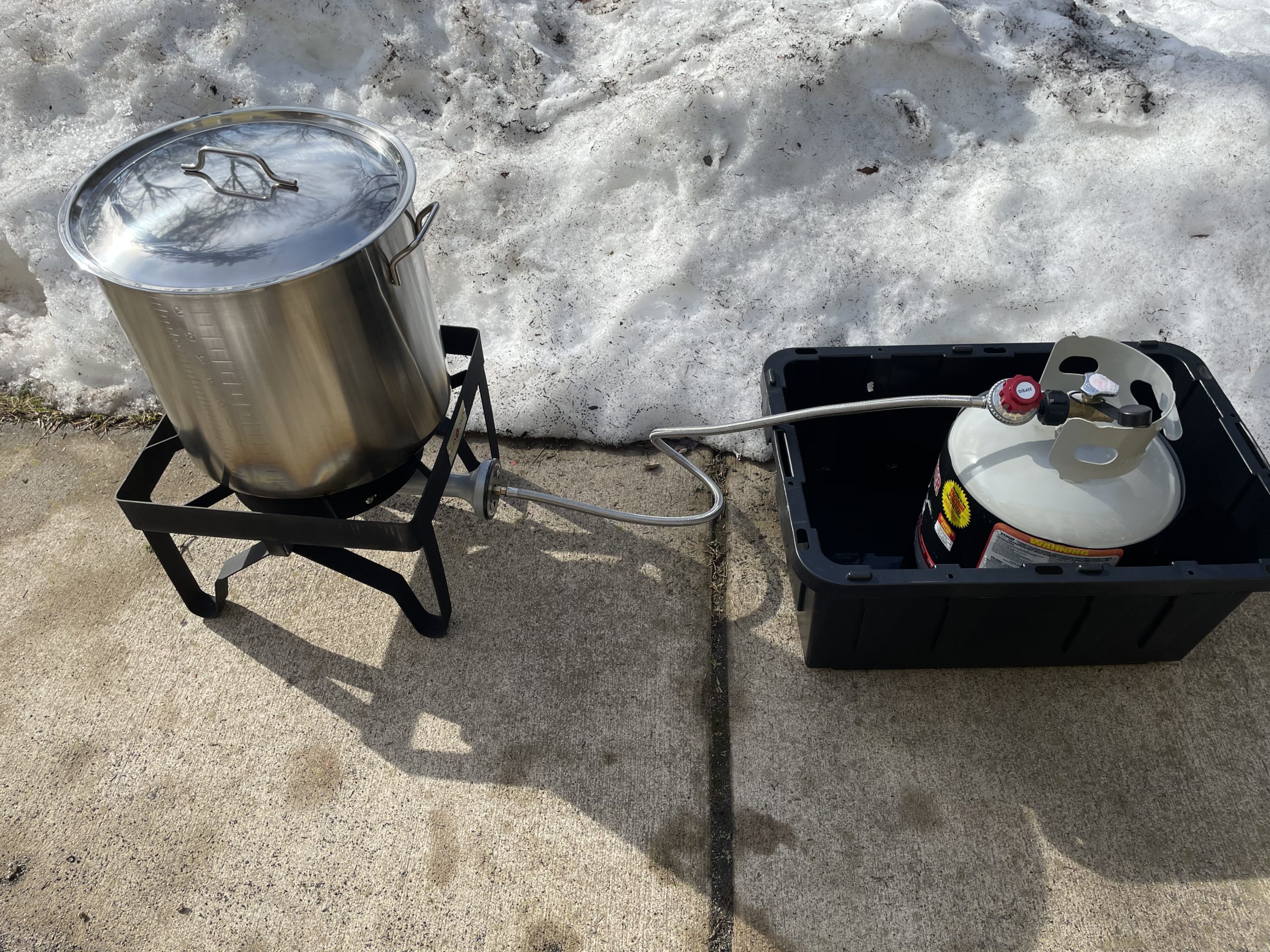 Maple Syrup Boiling Day